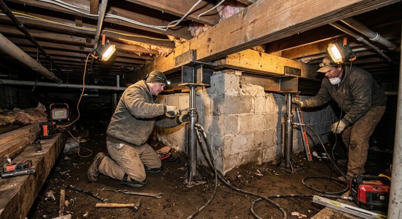 Basement Foundation Repair in Fort Collins, CO