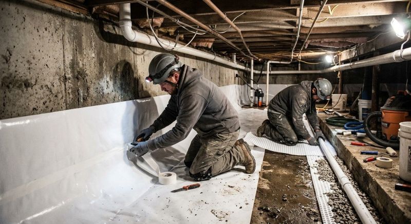 Basement Seepage Repair in Fort Collins, CO