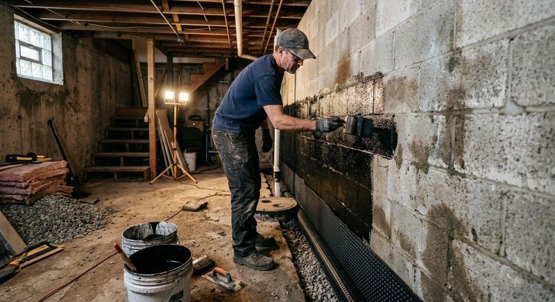Basement Walls Waterproofing in Fort Wayne, IN