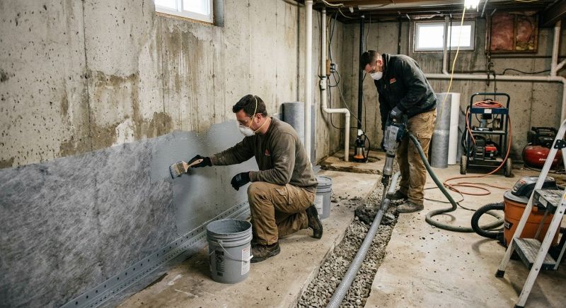 Basement Waterproofing in Fort Collins, CO