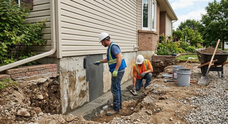 Foundation Leak Repair in Fredericksburg, VA