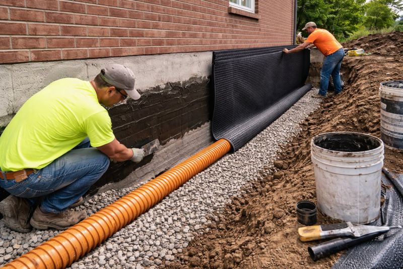 Foundation Moisture Control in Fredericksburg, VA