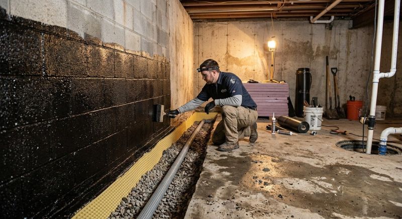 Foundation Waterproofing in Greenville, SC