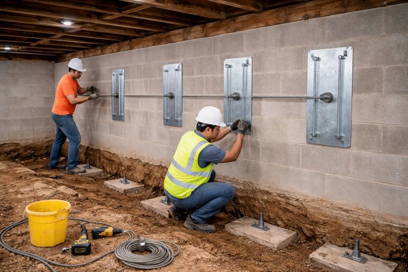 Basement Stabilization Service