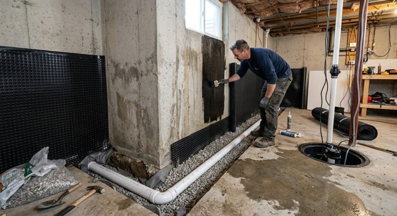 Basement Water Prevention in Greenville, SC
