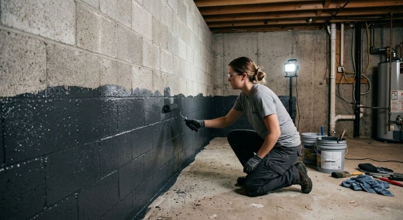 Wet Basement Repair in Greenville, SC